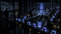 Who Builds the Dark Factory?